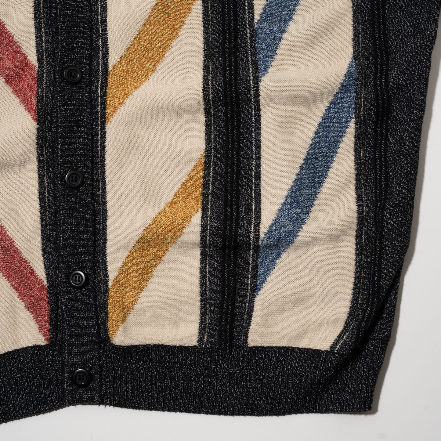 vintage line loose knit jacket