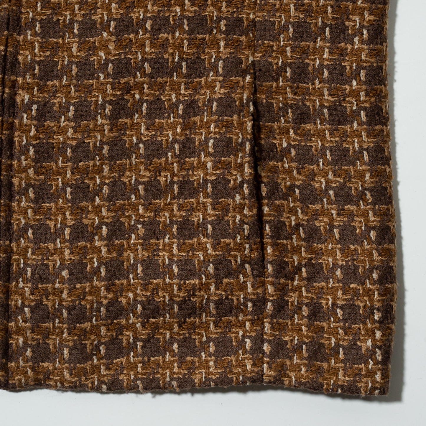 vintage zipped tweed jacket