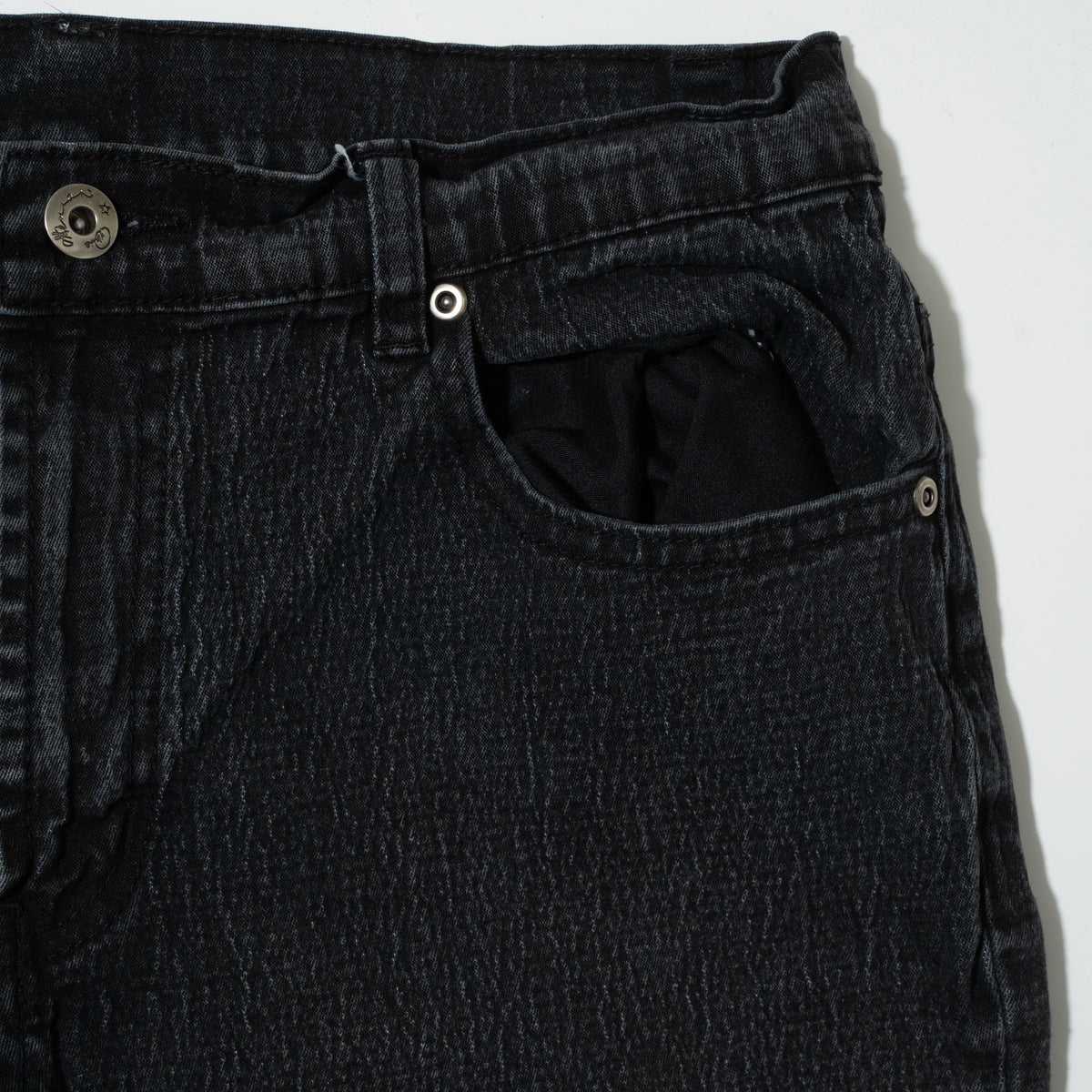 vintage studs flare jeans