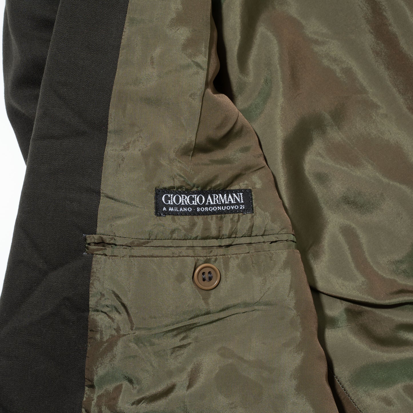 vintage 80's Giorgio Armani single tailored jacket