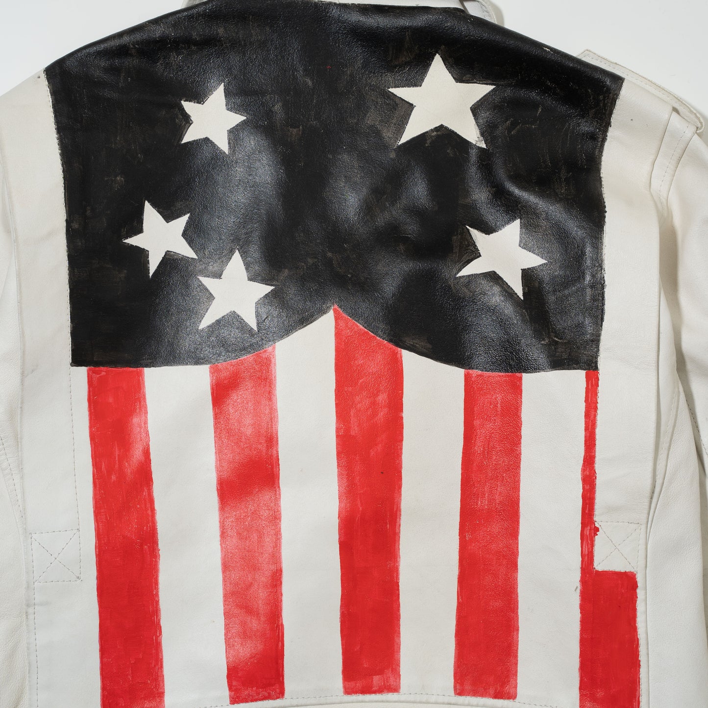 vintage paint custom riders jacket