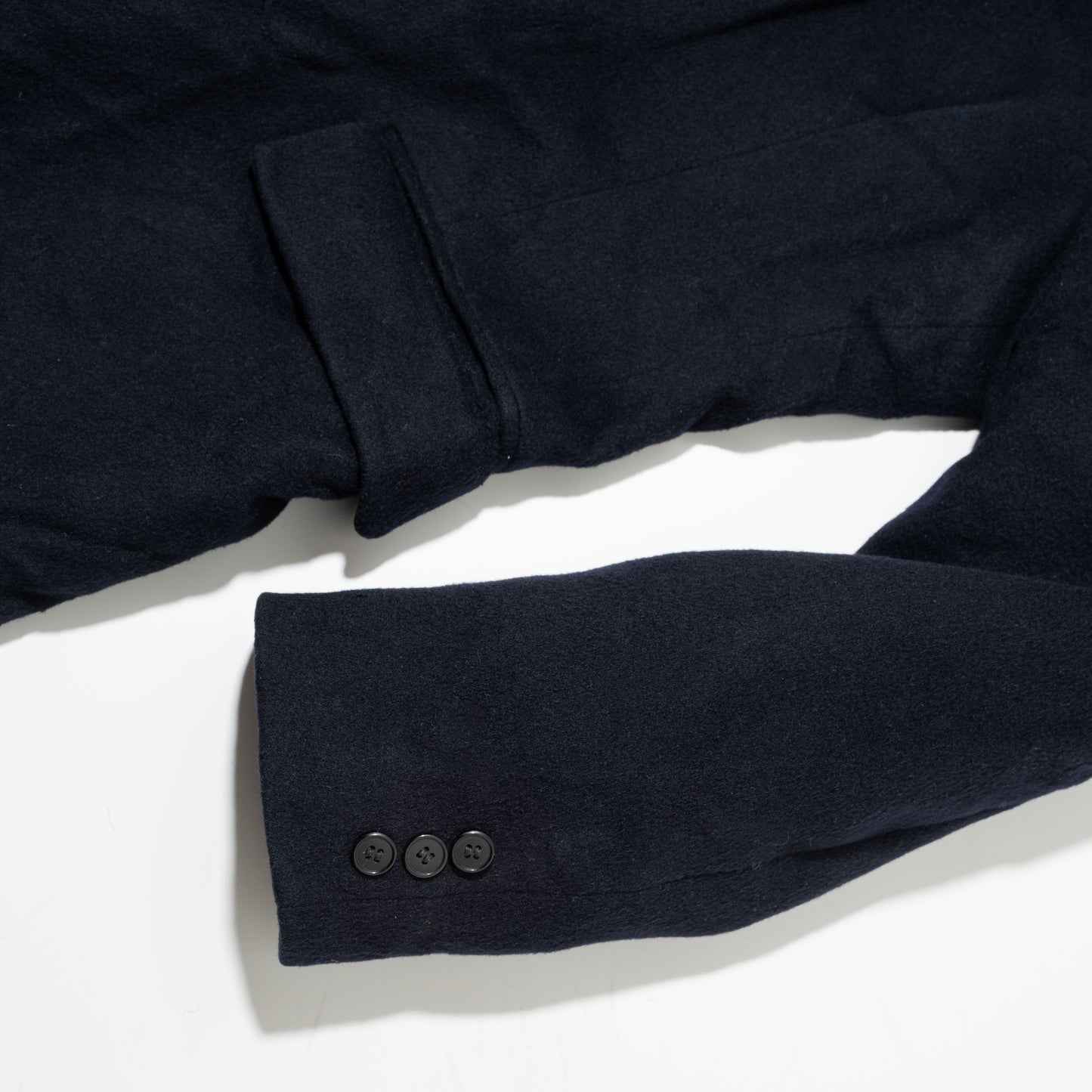 vintage 80's Yves Saint Laurent wool double breasted coat