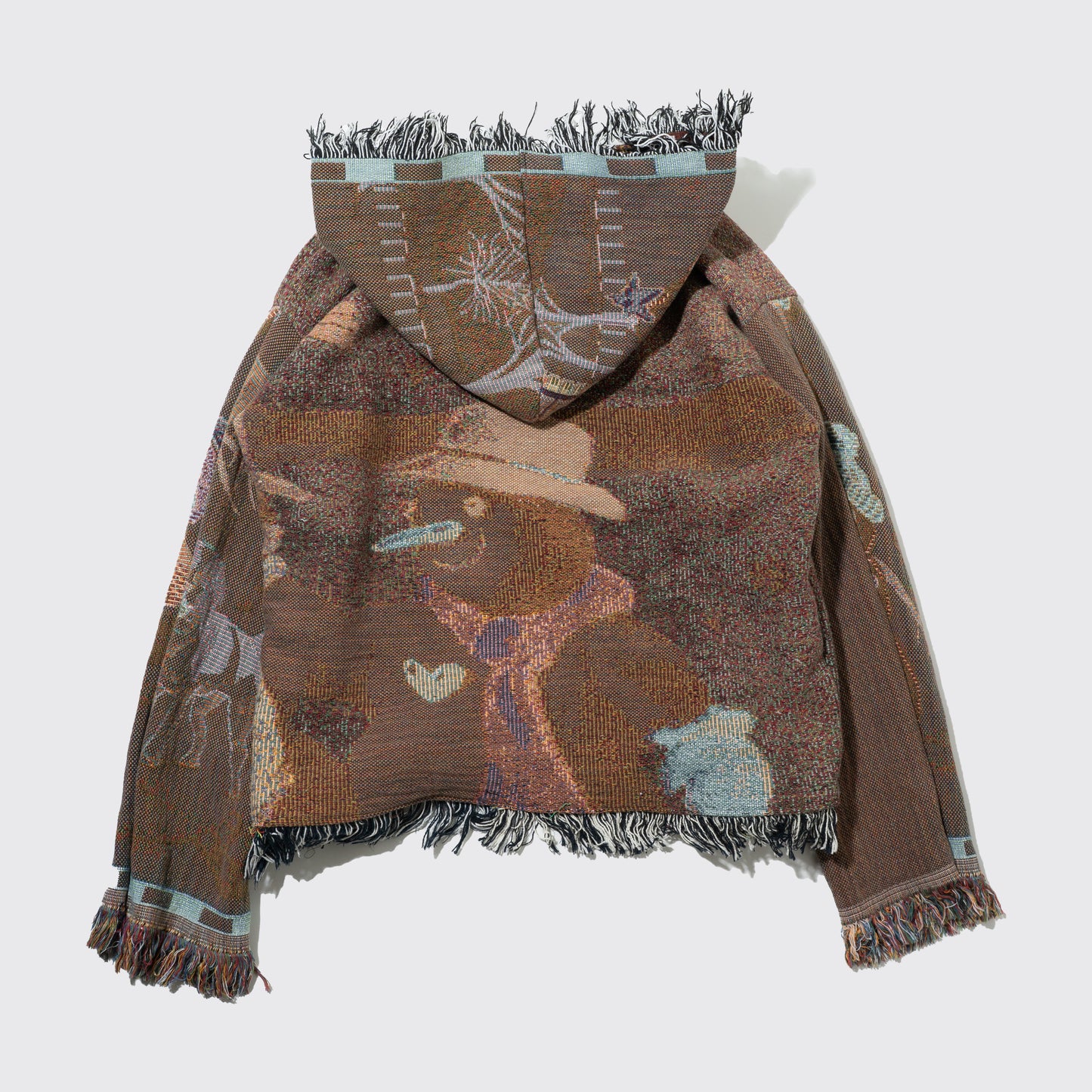 vintage rug mex hoodie