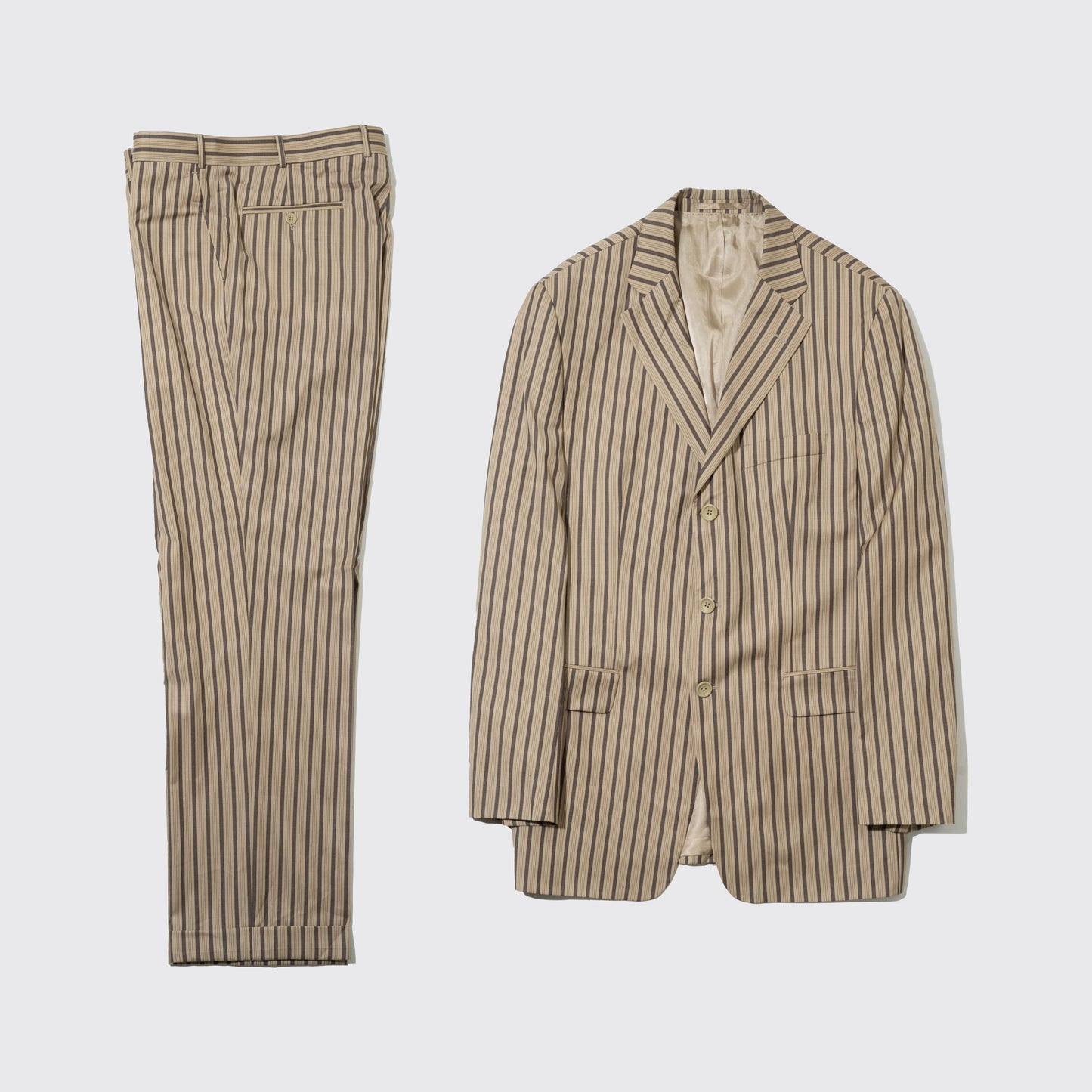 vintage stripe zoot set up